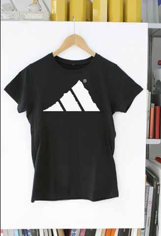 Adidas Logodesign Climbing Die GEWOFAG, ein