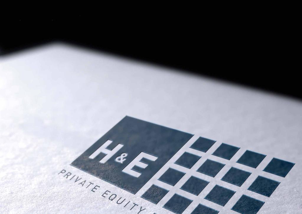 H&E Equity Partners Imagebroschüre 2005 Für H & E, ein Private Equity- Unternehmen, dass sich auf ganzheitliche Konzepte und deren