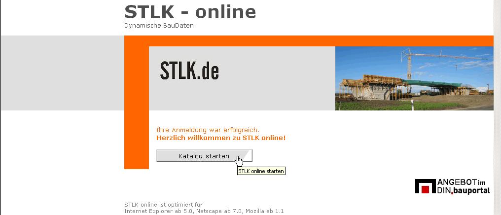 Aufruf von STLK Dieses Dokument soll Ihnen den Einstieg in die Textbildung mit STLK erleichtern.