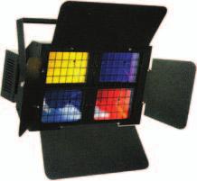 LIGHT & MORE RGB FLUTER DMX CODE 23807 235,00 Mit dem DMX-RGB-Fluter können Sie sämtliche Farbkombinationen abmischen. Wenn Sie mit 3 Kanälen arbeiten, können Sie jede einzelne Farbe, einzeln dimmen.