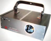 Der Imothep V ist der perfekte Laser Projektor für den Einsatz in Clubs und auf mittelgroßen