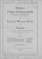 Los-Nr. Literatur EUR 642 WILDGANS, Anton (1881-1932), österr. Schriftsteller und Dramatiker, leitete 1921/23 und 1930/31 das Wiener Burgtheater, e.u. u. Dat., 28.4.1931, auf Porträtf.