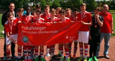 Kreismeisterschaft in der B-Sonderliga nun auch den Pokalsieg.