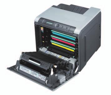 Technische Daten CLP-620ND/670ND Drucksystem Druckmethode: Elektrografisch mit Halbleiterlaser Druckwerk: Samsung Drucker Geschwindigkeit 1 : CLP-620ND: Bis zu 20 S./Min.