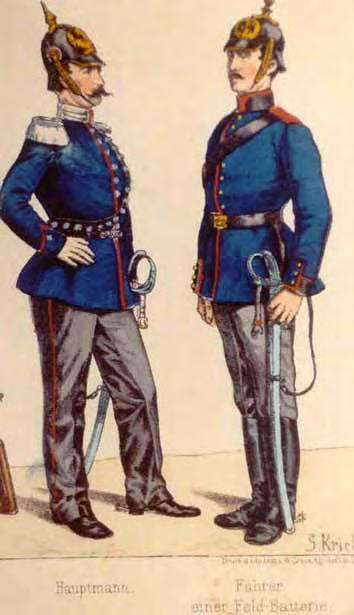 dell 1852, ersetzt; bei den Offizieren trat diese Einführung erst 1874 ein, und wurde ihnen das Forttragen der Säbel früheren Modells als Interimssäbel gestattet, sowie durch Allerhöchste