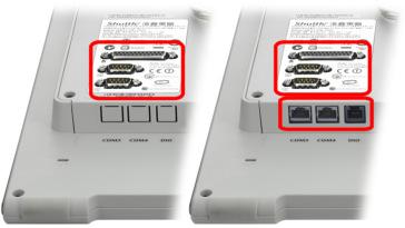 Optionale COl-, LPT-, DIO-Anschlüsse Shuttle bietet optionale Adapter als Zubehör, um den Shuttle XPC all-inone X 5050XA mit traditionellen Schnittstellen auszustatten.