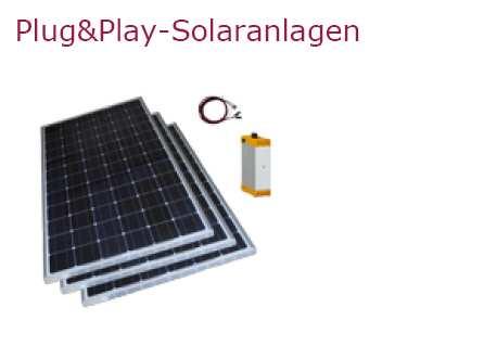 Plug&Play Stecken Sie die Solarmodule einfach zusammen und verbinden Sie