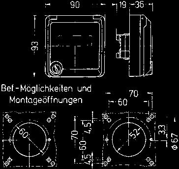 Schutzkontakt-Steckvorrichtungen Cepex-Anbau- und Unterputzsteckdosen SCHUKO nach DIN 49440. Farben: Perlweiß (RAL 1013), Alpinweiß (RAL 9010), Grau (RAL 7035). 16 A, 2 p + E, 230 V.