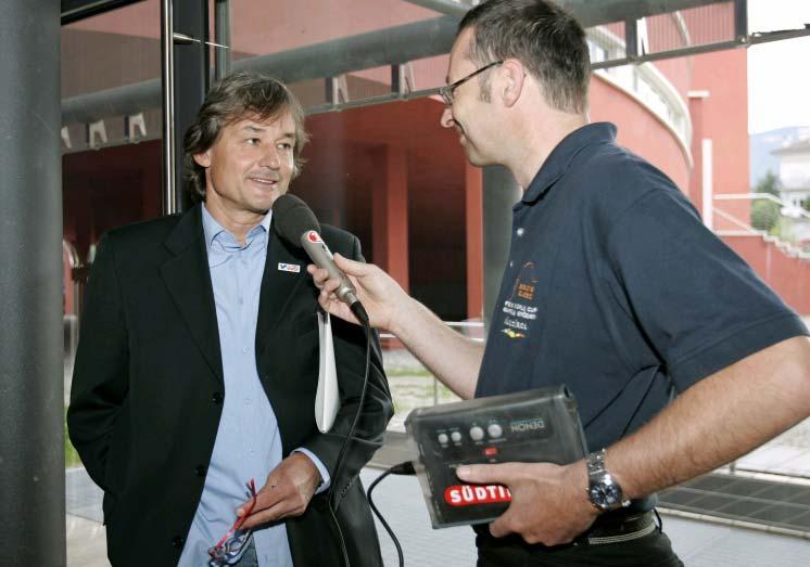 Südtirol 1 Didi Constantini beim Interview