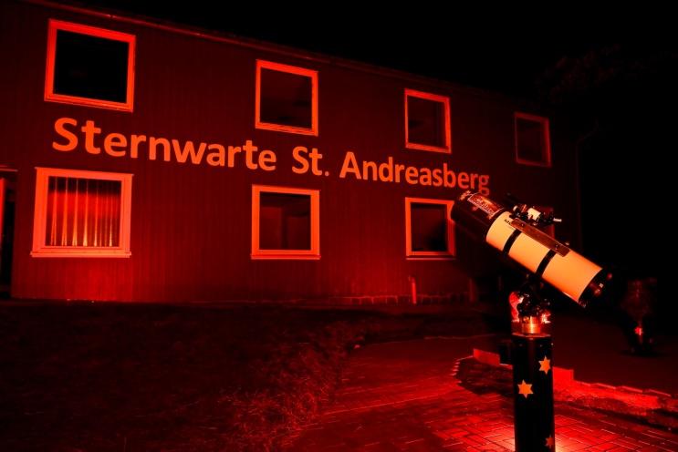 Der Nachthimmel in der Region um die Sternwarte St. Andreasberg gehört lt. Bundesamt für Naturschutz zu den sechs besten in Deutschland.