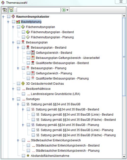 Bauleitplandaten a) Flächennutzungspläne (Raster- und Vektorformat) b) Bebauungspläne (Raster- und Vektorformat) c) Städtebauliche Satzungen (Raster- und Vektorformat) d)