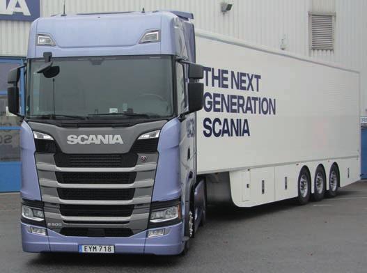 FAHRZEUGE TRAKTUELL355 Scania S 500 im Österreich-Test Die perfekte Testfahrt Der Scania S 500 setzt mit einem Durchschnittsverbrauch von nur 23,84 Litern eine neue Bestmarke und liefert damit eine