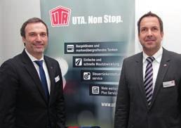 FUHRPARKMANAGEMENT NEWS UTA gründet Niederlassung in Österreich Union Tank Eckstein (UTA) lässt sich in Österreich nieder und eröffnet eine neue Zweigstelle in Wien. Seit dem 1.