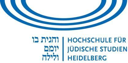 Hochschule für Jüdische Studien Handbuch der Module für den Bachelorstudiengang Jüdische Studien mit 50% Anteil am Gesamtstudium Stand: 18.07.