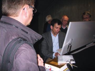 Technik, an deren Entwicklung Orgelbauer Benedikt Aufter-beck und Thomas Stöckel acht Jahre gearbeitet haben, wird der Organist zum Klangdesigner.