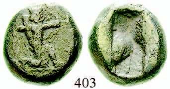 Magistratsname unleserlich ist. 406 Vardanes I., 40-45 Tetradrachme Hyperber. 354 = Sept. 43, Seleukeia am Tigris.