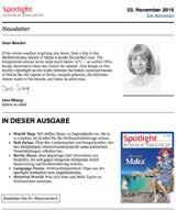 NEWSLETTER Fakten Werbemöglichkeiten Newsletter-Banner Newsletter-Integration mit Text und Bild 24.