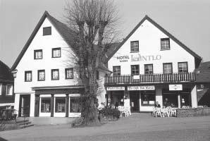 HAUS SCHEURER - HOTEL LINTLO - Hauptstraße 5 Zu den bekannten und ältesten Häusern in der Ortsmitte von Lindlar, Om Matt, wie die Lenkeler sagen, zählt auch das Haus Scheurer.