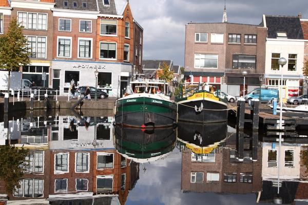 Im Passantenhafen Leiden In Leiden machen wir nur einen kurzen Zwischenhalt, weil wir an