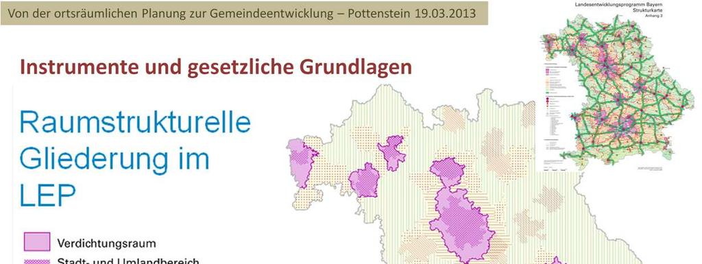 7 Regionen in Franken Ein