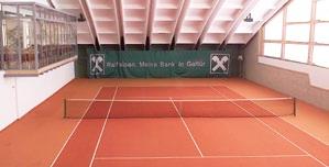 interaktiver plan auf tennishalle Belag: Power-Slide,