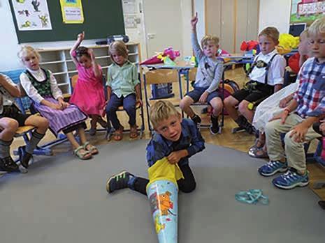 KindergArten und Schule Schulbeginn an der Annette-Thoma-Grundschule Riedering und an der Grundschule Söllhuben Am 13.