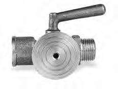 060 1/1 1 3-Wege Kugelhahn mit Testflansch Für Manometer Ball valve with test flange For pressure gauges Körper: