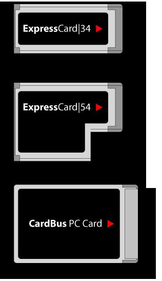 Computerhardware für Anfänger 97 ExpressCard Der neueste Standard, ebenfalls von der PCMCIA, ist der ExpressCard.