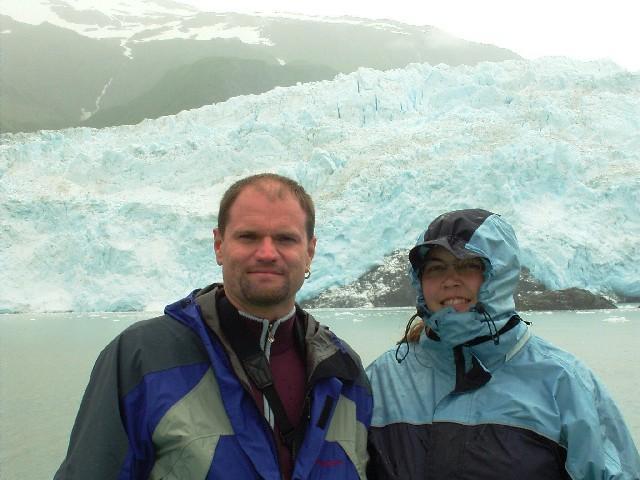 kühnsten Vorstellungen. Humpback Wale Glacier in the Kenai Fjord NP.