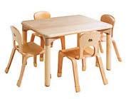 Rechteckiger Woodcrest Tisch C241 Inklusive 4 Tischbeine Wählen Sie beim Bestellen zwischen 30, 36, 40, 46 oder 53 cm Tischhöhe Sets Sets mit quadratischen Tischen Bestehend aus Tisch und zwei