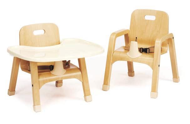 Babys & Kleinkinder 25 cm Krippenstuhl Essenszeit (J424) Abnehmbarer Sitzgurt: Sie entscheiden: Mit oder ohne?