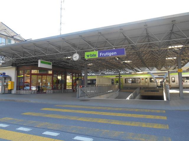 Der Bahnhof Frutigen beherbergt das moderne Interventions- und