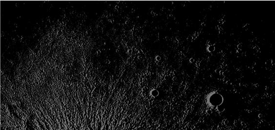 Juliane Gebauer: Erdgebundene Mondgeologie 7 ringförmige Abgrenzung, die als Kraterwall bezeichnet wird.