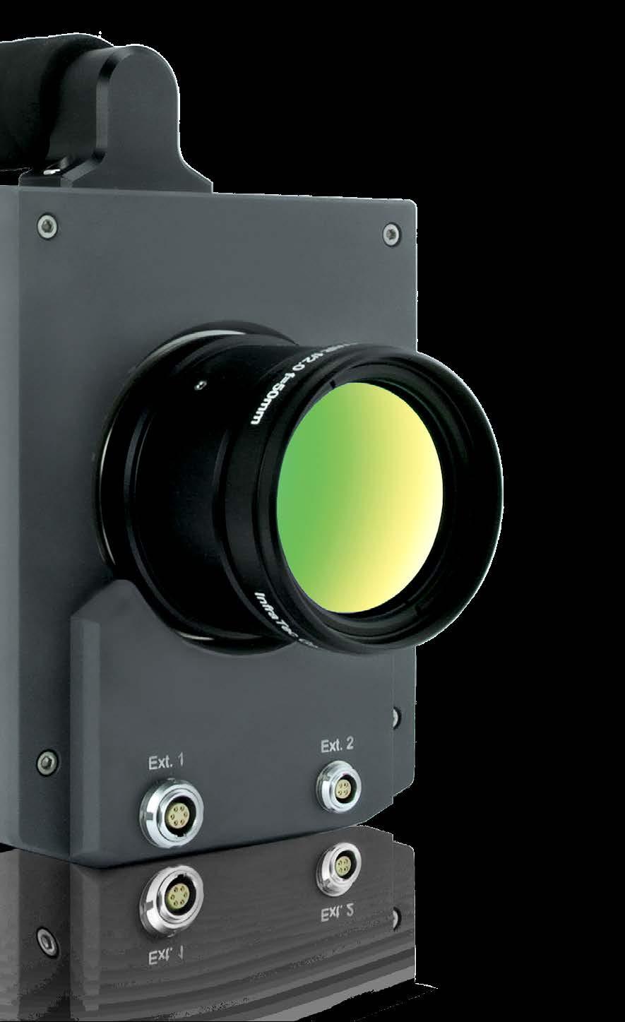 der Kameraoberseite ist sehr kompakt und schützt auch im härteren Einsatz zuverlässig die empfindliche Sensorik und Elektronik.