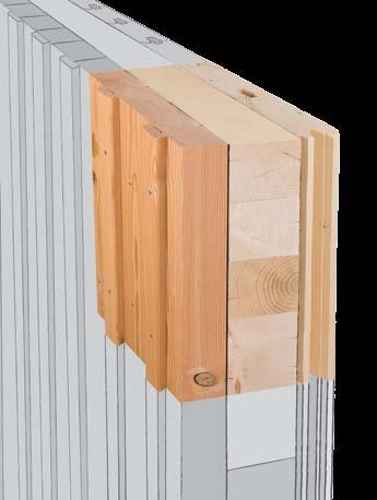 18cm Lösungen für individuelle Ansprüche Die BaumHaus-Außenwand Das BaumHaus für Puristen: Es eignet sich besonders für Holzliebhaber, die die Atmosphäre spür- und sichtbaren Holzes schätzen und