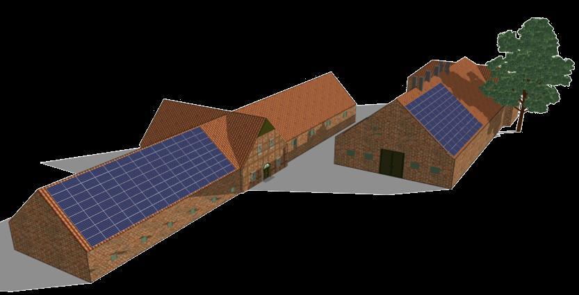 Um optimale Erträge für Ihre Photovoltaikanlage zu gewährleisten, führt Geoplex zudem eine dreidimensionale Verschattungsanalyse im Jahresverlauf