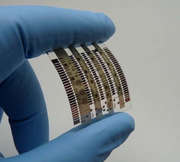 Gedruckte organische Feldeffekt-Transistoren für Speicher, Sensoren, RFID