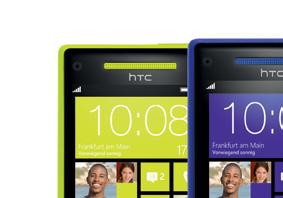 Das Design. Das Design des Windows Phone 8X by HTC ist genau auf das Windows Phone Design abgestimmt.