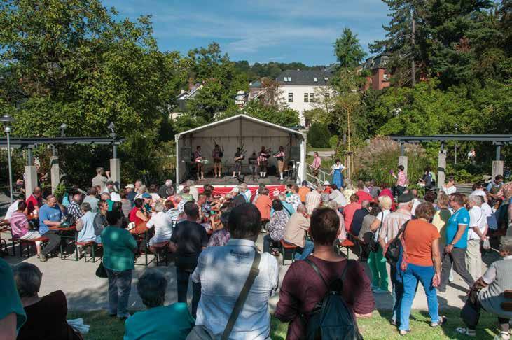 präsentieren sich auf dem Stadt- und Museumsfest in Sonneberg 2017.