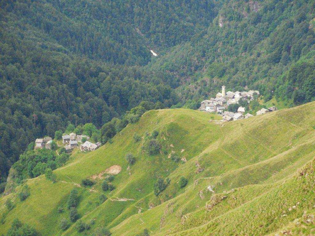 San Giorgio und San Gottardo sind zwei der unzähligen Weiler der Gemeinde Rimella (Rémaljo auf Walserdeutsch).