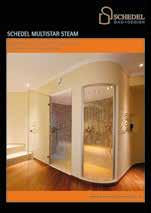 SCHEDEL MULTISTAR STEAM Dampfkabinen mit integriertem Duschbereich Die Wellnessoase im eigenen Bad Artikel-Nr. 40220 Stk.