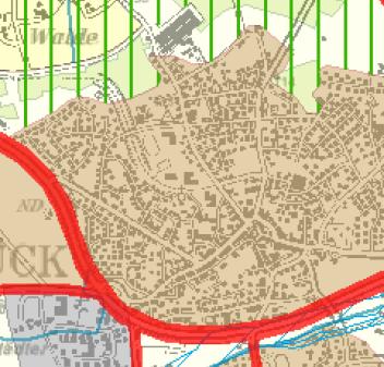 Der rechtsverbindliche Flächennutzungsplan der Stadt Delbrück stellt den Planbereich als Wohnbaufläche (W) dar.