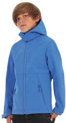 0062 B&C ID 701 Herren 2-Lagen Softshell Jacke 300g/m², Außen: 96% Polyester, 4% Elasthan (Softshellgewebe), Innen: Microfleece Slim-Fit-Passform, Stehkragen, wasserabweisend, atmungsaktiv,