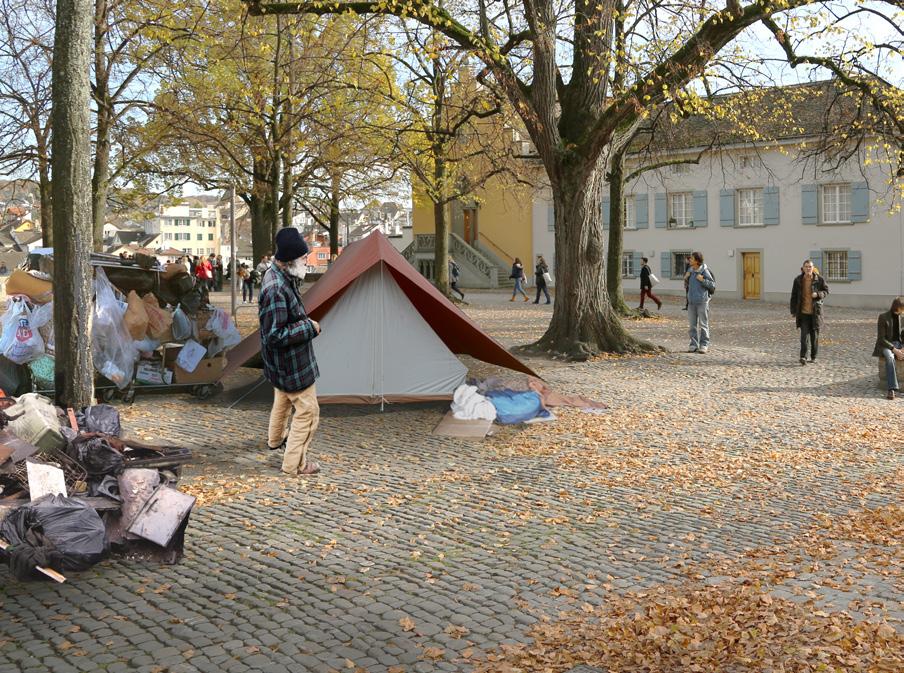 TEASER TEST IN DER STADT 3 ausgesuchte Obdachlose aus Zürich