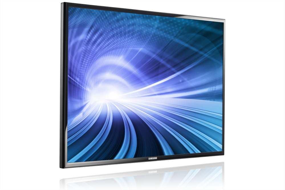Touchscreen-Displays 139cm (55 Zoll) TFT Touchscreen LED-Display Samsung ME55B/C erkennt bis zu 6 Berührungen simultan Touchfunktion ist aktiv bei Inhalten die über einen angeschlossenen PC oder