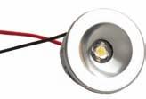 000 K) bestückt mit 1 Watt Power-LED 350 ma Aufbauring als Zubehörteil lieferbar 5591087640 - cw 5591087641 - ww Durchmesser: ca.