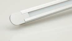 LED-Flexbänder Typ Basis Achtung: Bei Kunststoffprofilen sollte die Dauergebrauchstemperatur von 55 C in Einbausituationen n