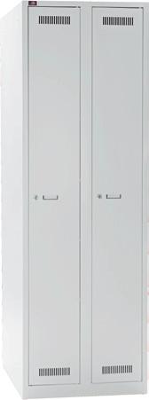 Garderobenschrank LIGHT Garderoben- & Schließfachsystem OFFICE Garderobenschrank Office GL06D1 Abteile