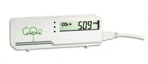 Air CO 2 ntrol Mini - CO 2 -Messgerät Air CO 2 ntrol Mini - CO 2 -Instrument Air CO 2 ntrol Mini Ideal zur Überwachung der CO2-Konzentration in Gebäuden in denen sich Personen aufhalten: Schulräume