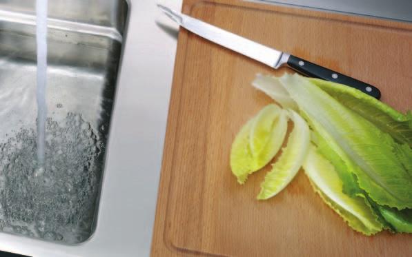 Kochen mit dem System der Profis Jetzt können auch Sie die Vorteile in Ihrer privaten Küche genießen: Im Zusammenspiel mit der waterstation cubic